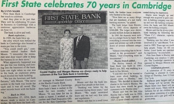 70 year celebration in Cambridge