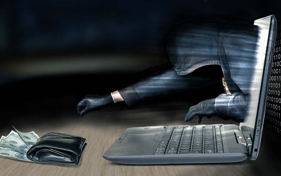 theft through laptop